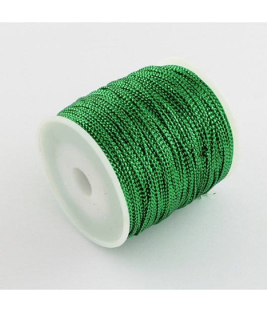 Fili Cordoncini Decorazioni Scatole Bomboniere Nastri Confezionamento Regali  Verde       