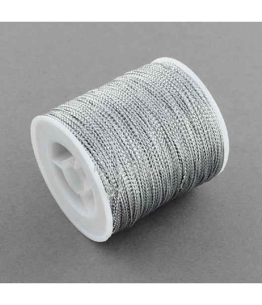 Fili Cordoncini Decorazioni Scatole Bomboniere Nastri Confezionamento Regali  Argento       