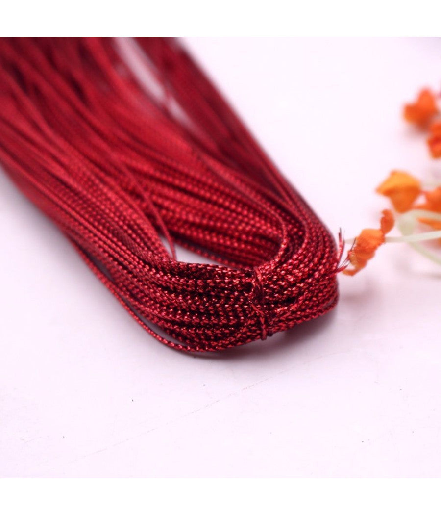 Fili Cordoncini Decorazioni Scatole Bomboniere Nastri Confezionamento Regali  Rosso       