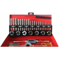 KIT FILIERA 32pz PROFESSIONALE PER FILETTATURA MASCHI E FEMMINE METRICA M5 M12