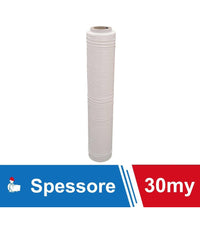 Film Estensibile Pellicola Bianca Rotolo Manuale Per Imballaggi 160mx23myx50cm         