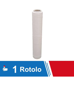 Film Estensibile Pellicola Bianca Rotolo Manuale Per Imballaggi 160mx23myx50cm         