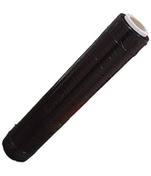 Film Estensibile Pellicola Nera Rotolo Manuale Per Imballaggi 160mx23myx50cm         