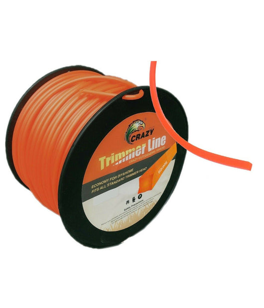Filo Decespugliatore Quadrato 3.0 Mm Bobina 100 Mt Metri Tagliaerba Cavo Matassa         