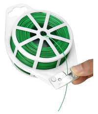 Filo Per Rilegatura Verde Con Taglierina Integrata 60 Metri Per Piante Fiori         
