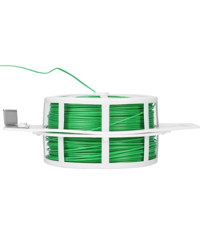 Filo Per Rilegatura Verde Con Taglierina Integrata 60 Metri Per Piante Fiori         