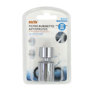 Trade Shop - Filtro Aeratore Rompigetto Prolunga Rubinetto Antispruzzo In Ottone Da 22 Mm 87193         