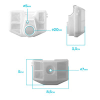 Filtro Dell' Aria Per Motosega 62Cc Ricambio Filtro Aria Compatibile Per Motosega A 2 Tempi 62Cc