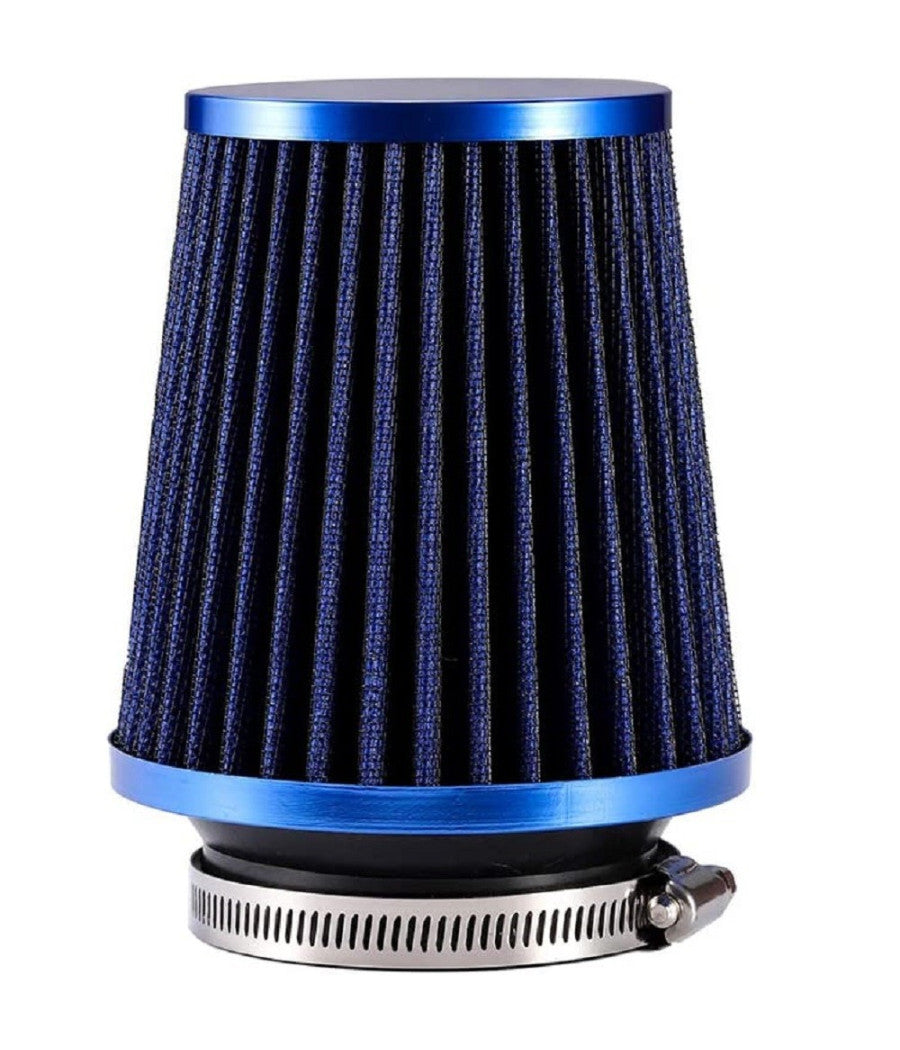 Filtro Aria Fredda Universale Tondo Cono Alto Lavabile 76mm/3inch Accessori Auto         