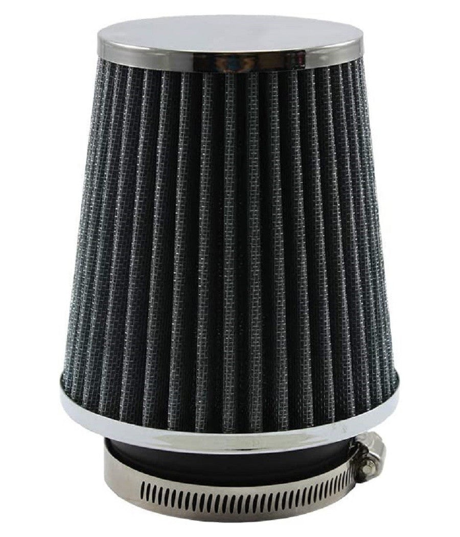 Filtro Aria Fredda Universale Tondo Cono Alto Lavabile 76mm/3inch Accessori Auto         