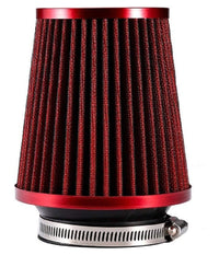 Filtro Aria Fredda Universale Tondo Cono Alto Lavabile 76mm/3inch Accessori Auto         