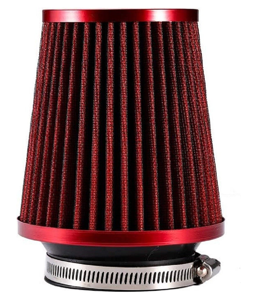 Filtro Aria Fredda Universale Tondo Cono Alto Lavabile 76mm/3inch Accessori Auto         