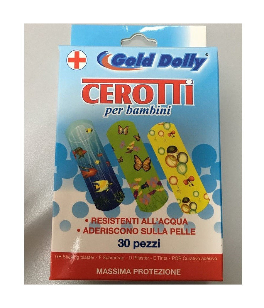 Set 90 Pezzi Cerotti Cerottini Per Bambini Per Ferite Cutanea Resistenti Acqua         