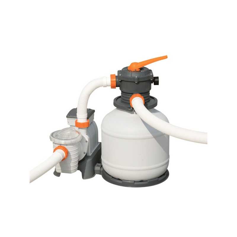 Filtro Piscine a Pompa Sabbia J7 7500 Bestway BW58499