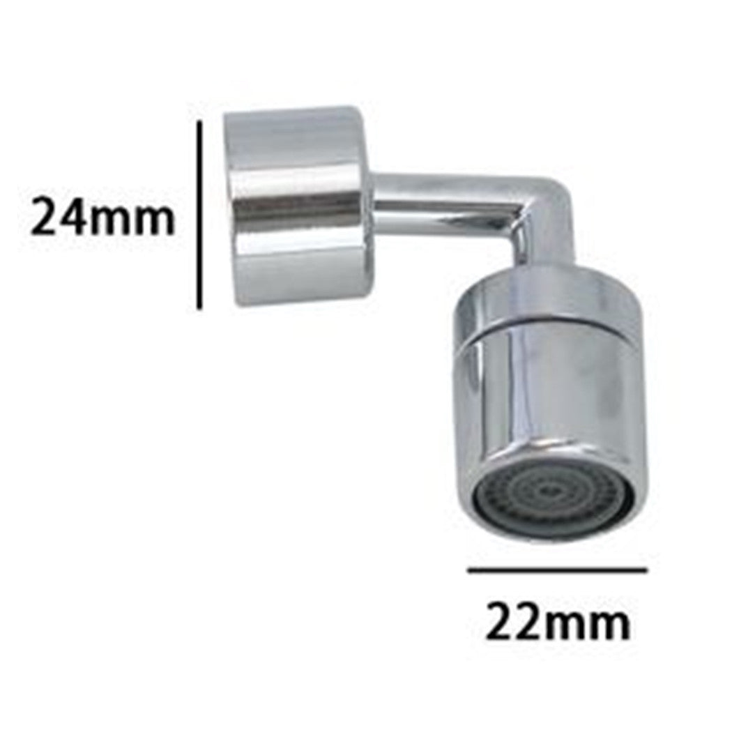 Trade Shop - Filtro Rompigetto Aeratore Rubinetto Antispruzzo Con Snodo In Plastica 22-24mm 87978         