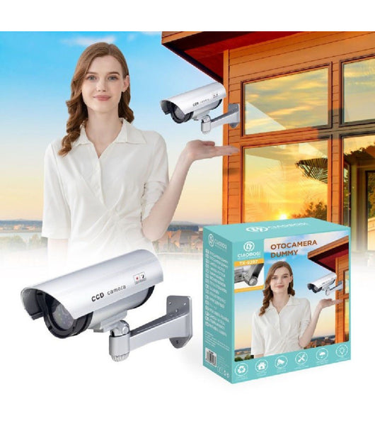 Finta Telecamera Per Casa Aperto Realistica Imitazione Telecamera Dummy Tx-9297         