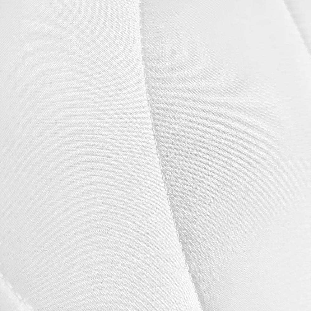 Cuscino lungo da circa 110cm per letto piazza e mezza in fiocco di memory - Comprarredo