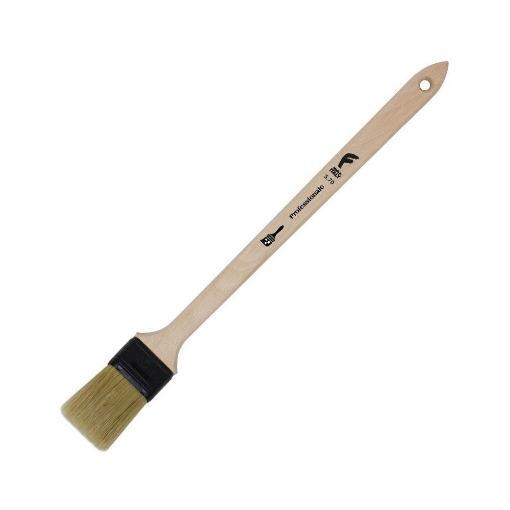 Fiorellini pennello radiatore s/70 pennello professionale per pittura, larghezza  70mm