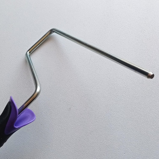 Fiorellini s/8 23cm manico impugnatura in gomma per rullo ad innesto