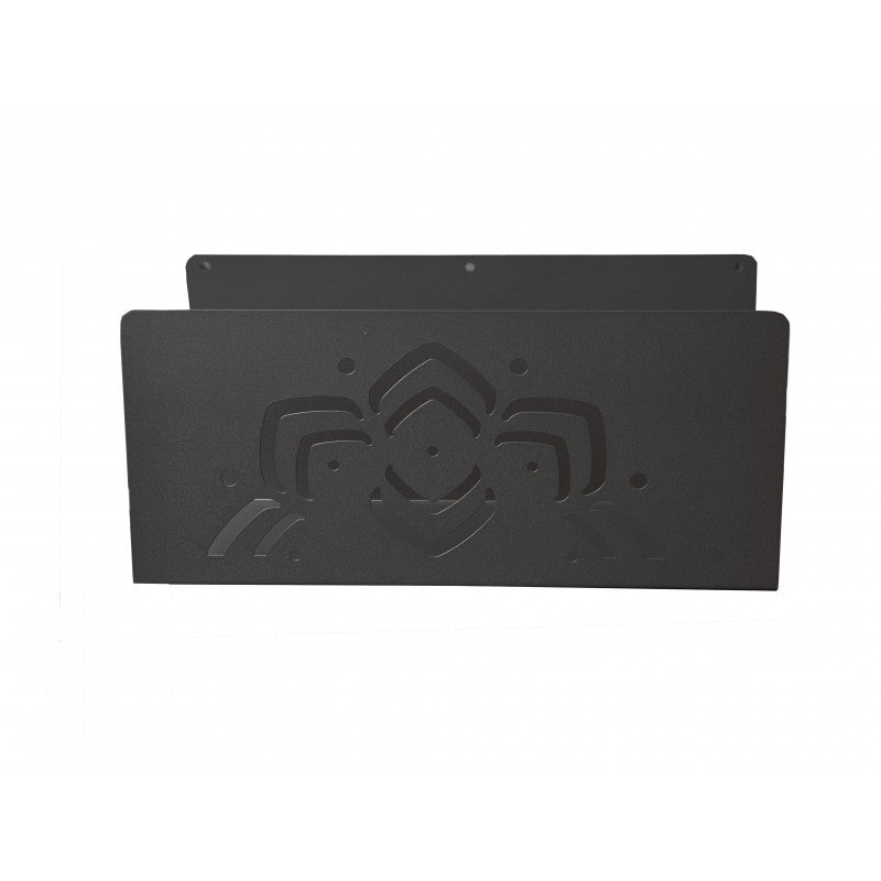 Fioriera a Parete Sacada Cm 32 X 13 X 12 H Nero Tecnokit