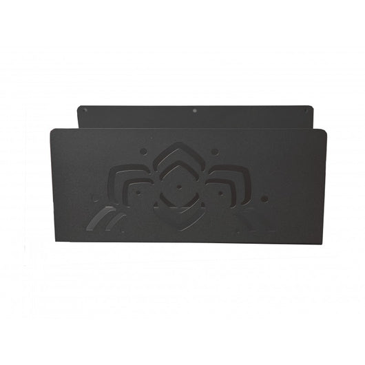 Fioriera a Parete Sacada Cm 32 X 13 X 12 H Nero Tecnokit