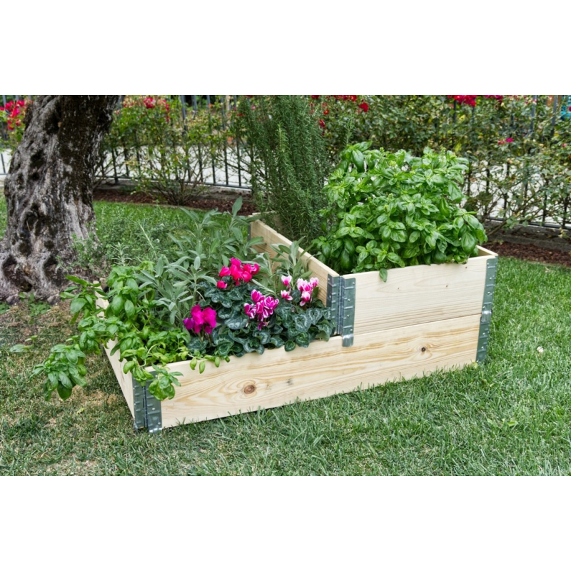 Fioriera Rosa Cm 80X60X20H Losa