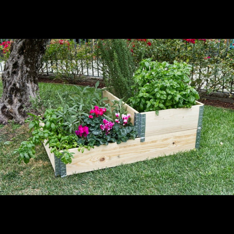 Fioriera Rosa Cm 80X60X20H Losa