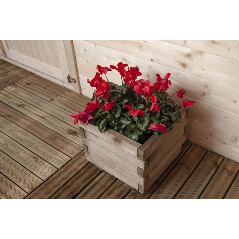 Fioriera Tulipano Cm 40X40X32,5 H. Losa