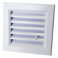 First griglia bianca tipo g da incasso con rete