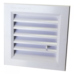 First griglia bianca tipo g da incasso con rete