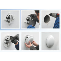 First ufo ramato griglia di aerazione riduttore acustico per fori di ventilazione