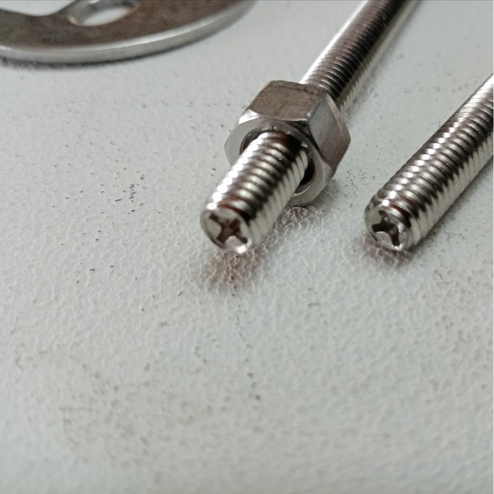 Fissaggio a 2 tiranti per rubinetto miscelatore monocomando