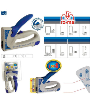 Fissatrice Chiodatrice Romeo Maestri Roma Multi Tak 5314 Per 4 Funzioni Prof         