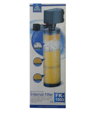 Fitro Interno Per Acquario Pesci Tartarughe 3 Stadi Filtro 1200l/h 15w Fk-1503         