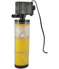 Fitro Interno Per Acquario Pesci Tartarughe 3 Stadi Filtro 1200l/h 15w Fk-1503         