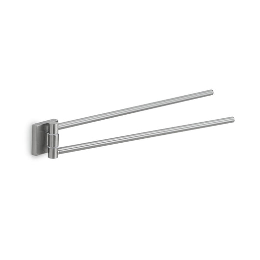 Portasalviette a snodo da muro in acciaio inox AISI 304 e Cromall FJ23 Gedy serie FUJI Satinato