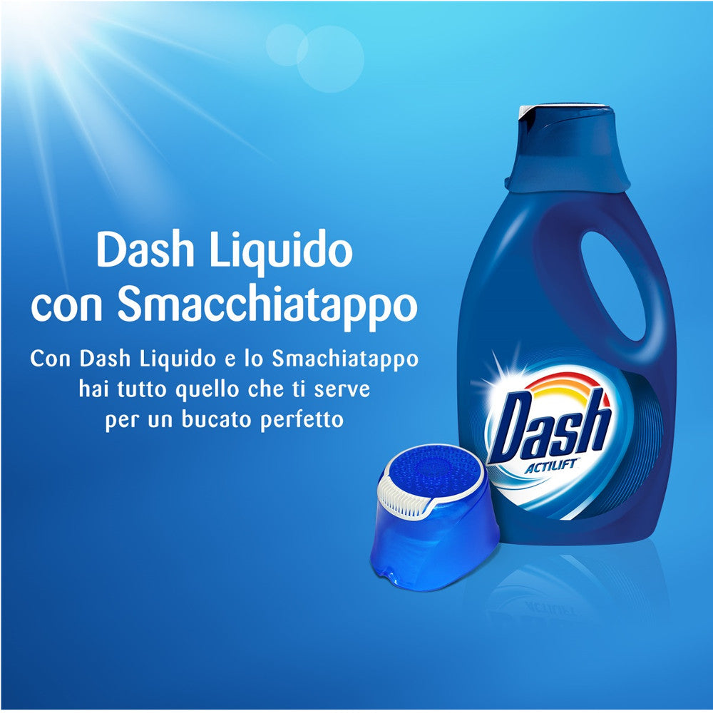 Dash actilift liquido bicarbonato lavatrice 1235 ml lavaggio perfetto
