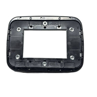 Vimar arkè round 19683.26 placca metallo polar matt 3 moduli