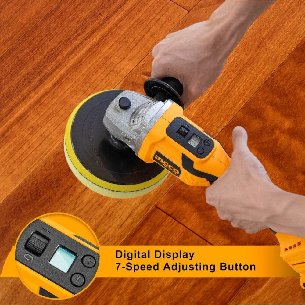 Lucidatrice a batteria litio 20v nuda senza fili velocità regolabile 150mm