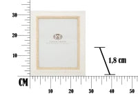 Cornice Line White Glam Cm 27.3X1.8X32.5 (Misura Interna Cm 20X25)
