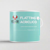 Flatting Acrilico all'acqua Lucida o Satinata - Litri 2,5 - Colore Trasparente