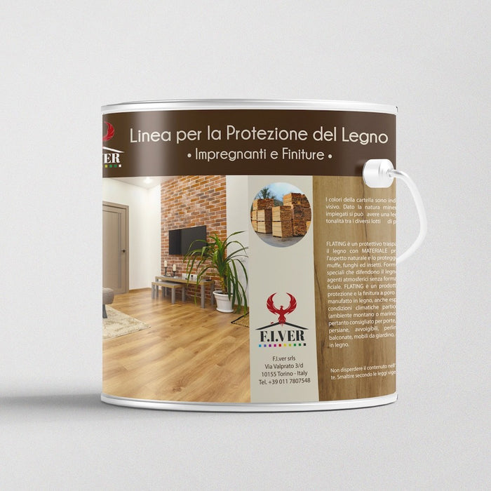 Flatting Solvente per Legno Ferro e Plastica - Litri 0,750 - Colore Trasparente