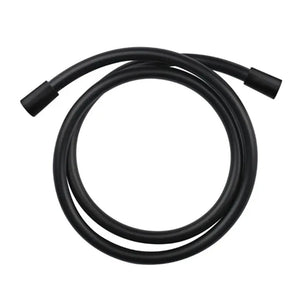Flessibile doccia nero opaco 150 cm antitorsione in PVC