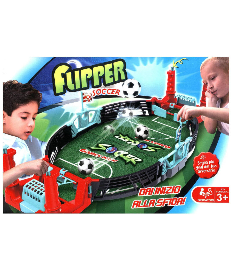 Flipper Calcio Gioco Calcetto Da Tavolo Per Due Giocatori Passatempo Per Bambini         
