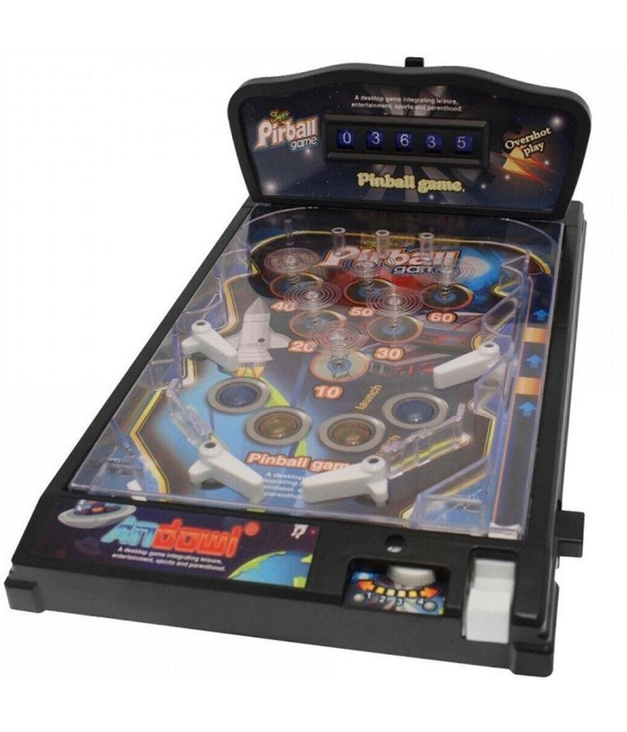 Flipper Pinball Elettrico Portatile Gioco Da Tavolo Con Luci Suoni Q-yx30         