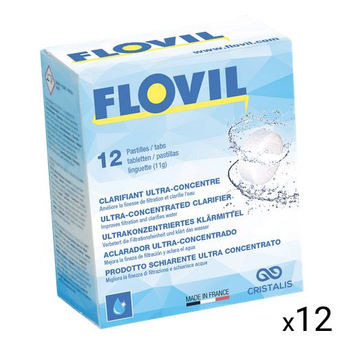 Flovil Blister Da 12 Pastiglie In Cartone Da 12 Pezzi
