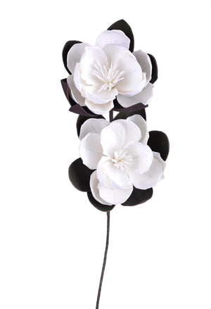 Set 2 Fiori Artificiali Magnolia x 2 73 cm