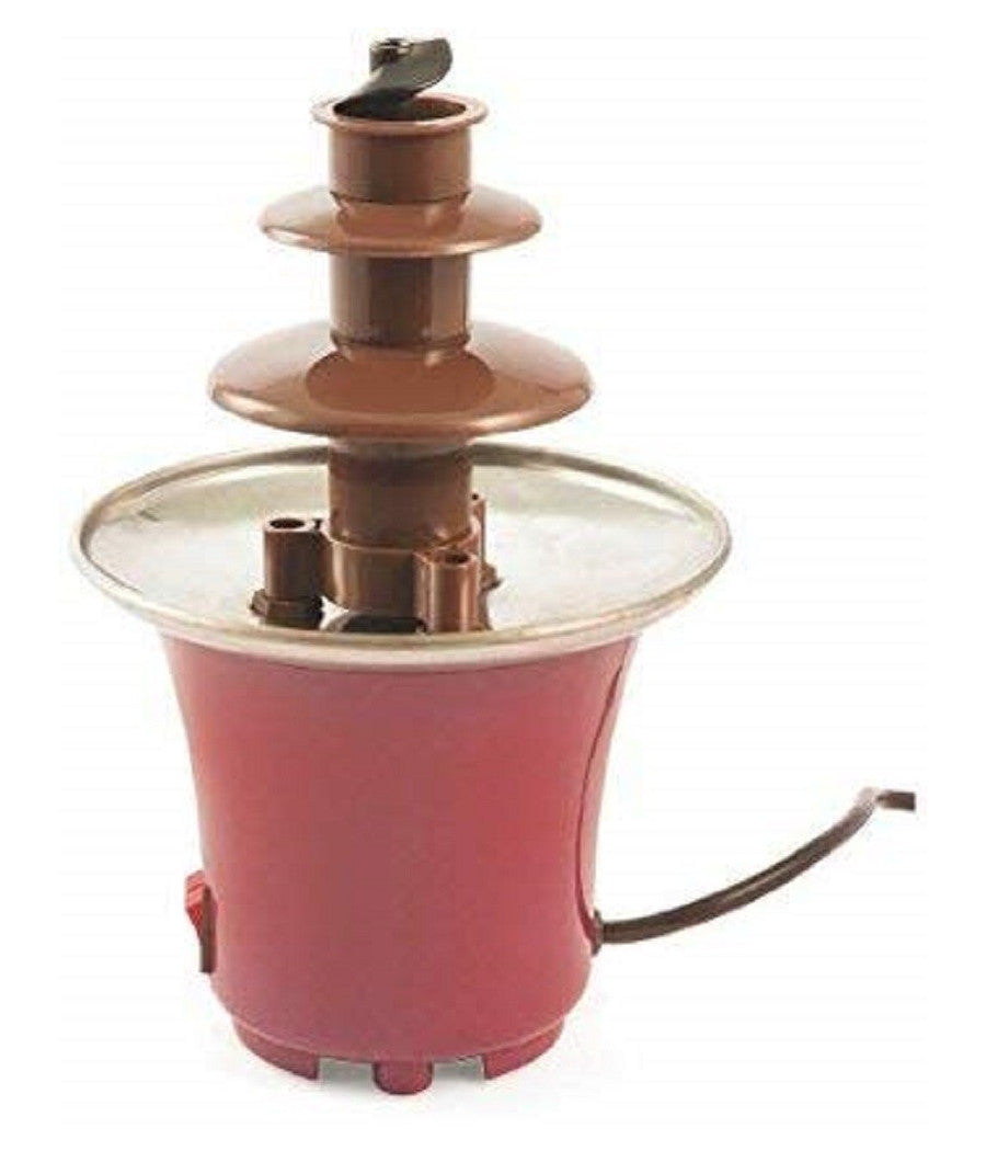 Fontana Cascata Di Cioccolato Fonduta Formaggio Antiaderente Dolce Festa Party         