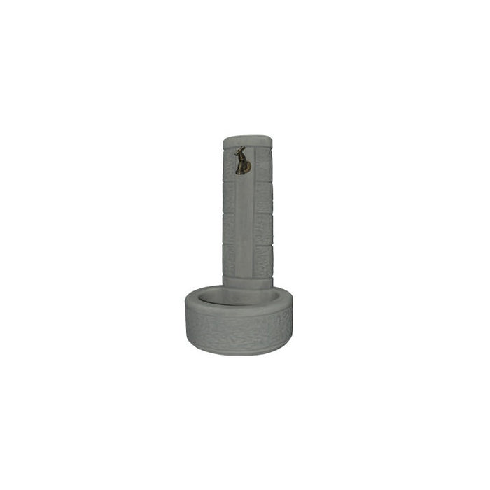 Fontana centrale Decogarden Aurelia 37×37×75 cm 35 kg – pietra ricostruita