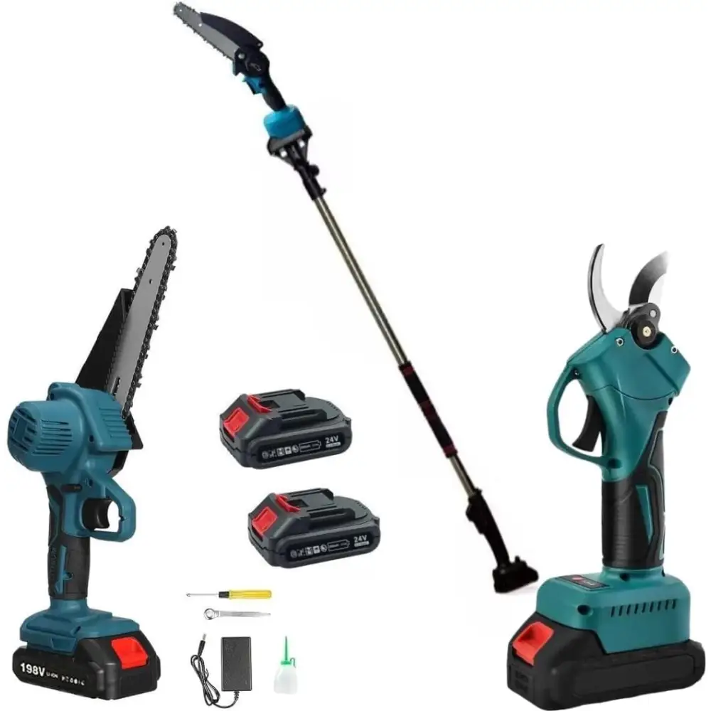 Forbice da Potatura a Batteria, Motosega a Batteria 6 Pollici incluso